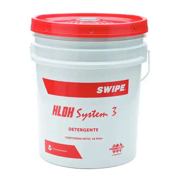 HLD System 3 Detergente en polvo Cubeta 16 kgs