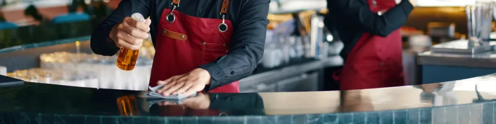 Limpieza en restaurantes con productos biodegradables